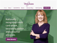 Tablet Screenshot of beverlyharzog.com